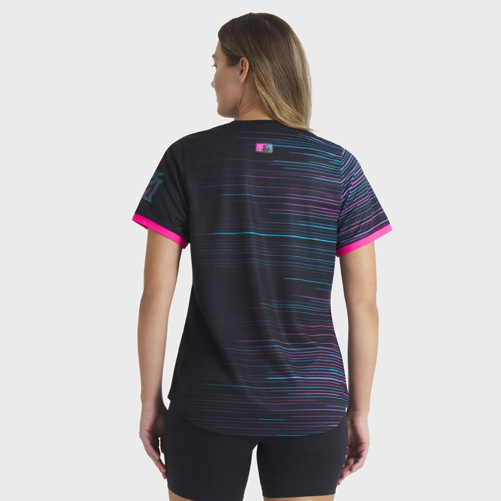 Miami Marlins Nike Women's 2025 City Connect Limited Jersey - MLB Jerseys