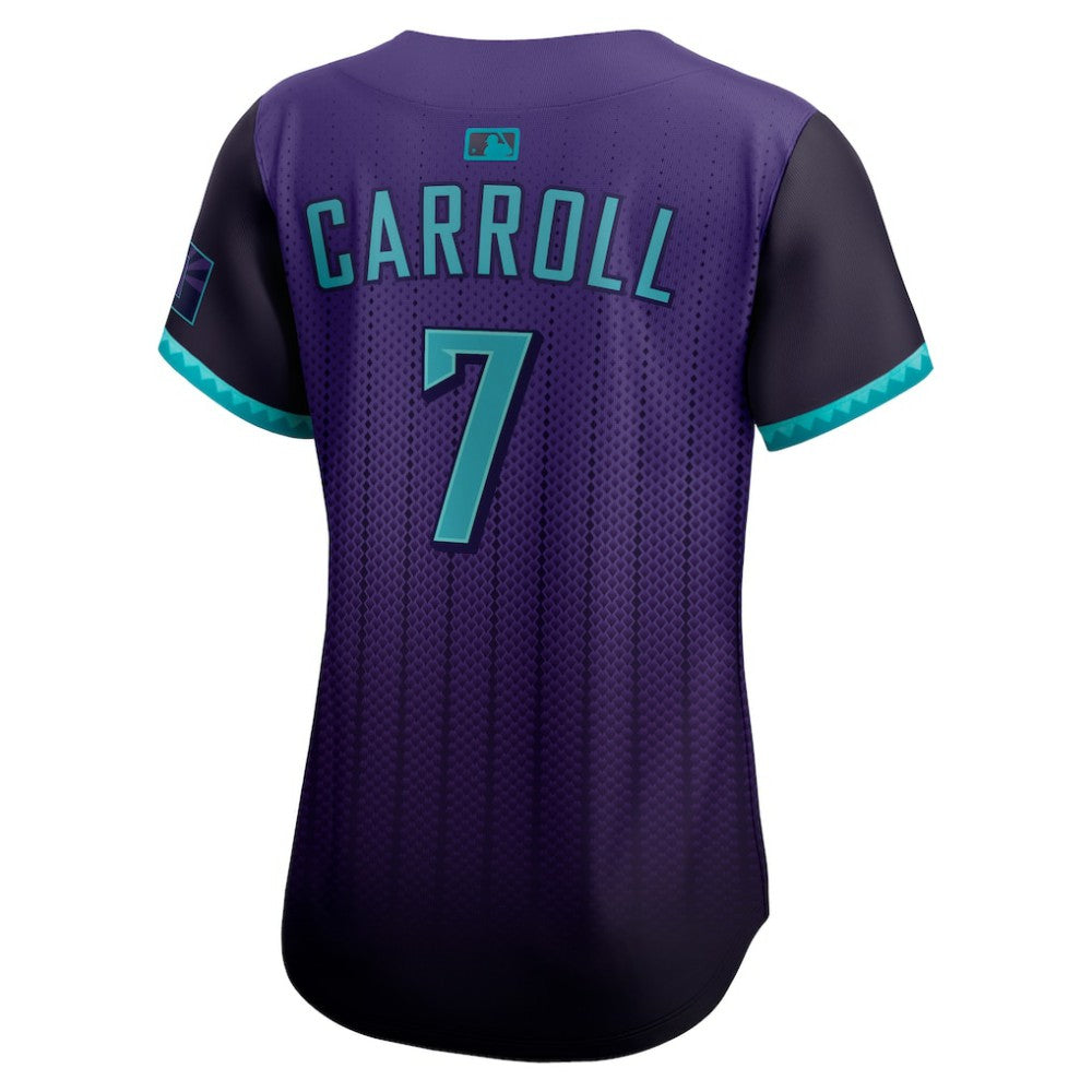 Corbin Carroll Arizona Diamondbacks Nike Women's 2025 City Connect Limited Player Jersey - MLB Jerseys