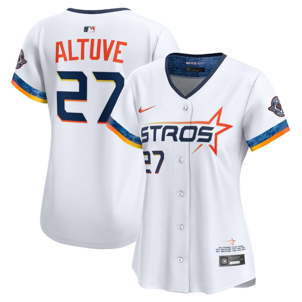 Jose Altuve Houston Astros Nike Women's 2025 City Connect Limited Jersey - MLB Jerseys