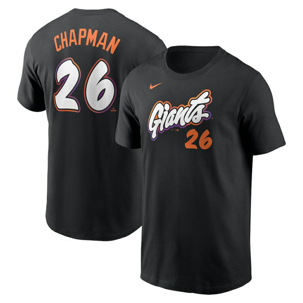 Matt Chapman San Francisco Giants Nike 2025 City Connect Fuse Name & Number T-Shirt - MLB T-shirts