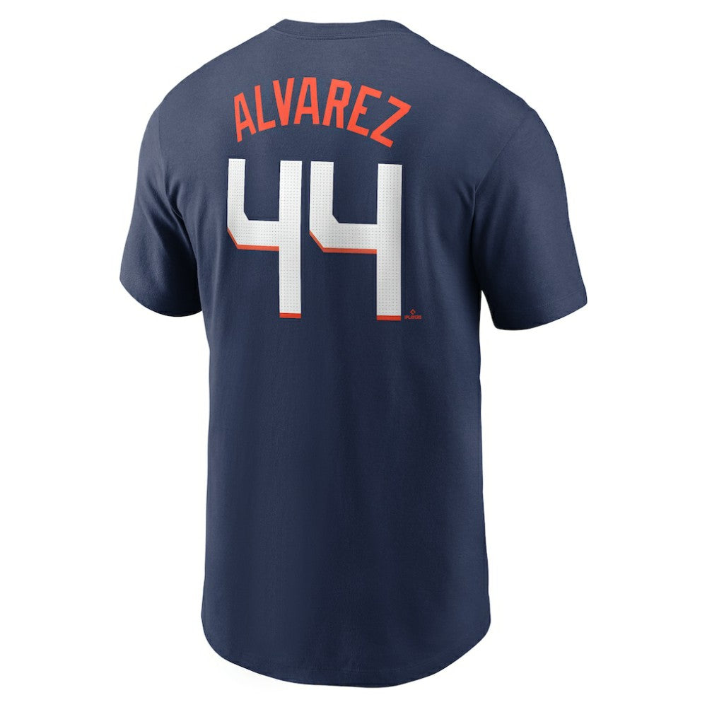 Yordan Alvarez Houston Astros Nike 2025 City Connect Fuse Name & Number T-Shirt - MLB T-shirts
