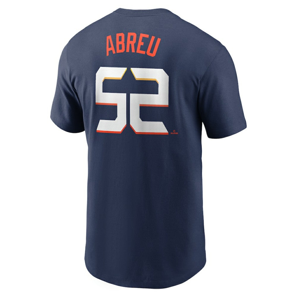 Bryan Abreu Houston Astros Nike 2025 City Connect Fuse Name & Number T-Shirt - MLB T-shirts