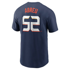Bryan Abreu Houston Astros Nike 2025 City Connect Fuse Name & Number T-Shirt - MLB T-shirts