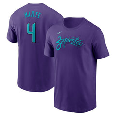 Ketel Marte Arizona Diamondbacks Nike 2025 City Connect Fuse Name & Number T-Shirt - MLB T-shirts