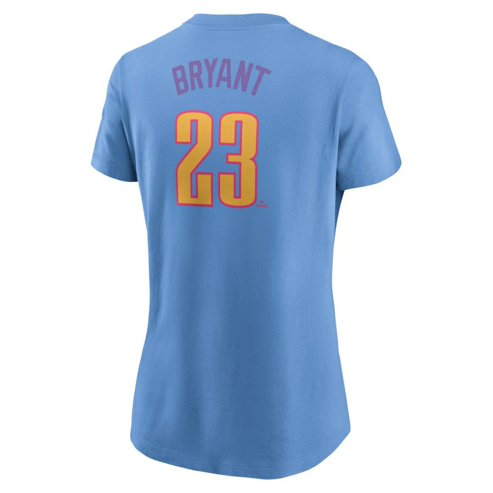 Kris Bryant Colorado Rockies Nike Women's 2025 City Connect Fuse Name & Number T-Shirt - MLB T-shirts