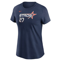 Jose Altuve Houston Astros Nike Women's 2025 City Connect Fuse Name & Number T-Shirt - MLB T-shirts