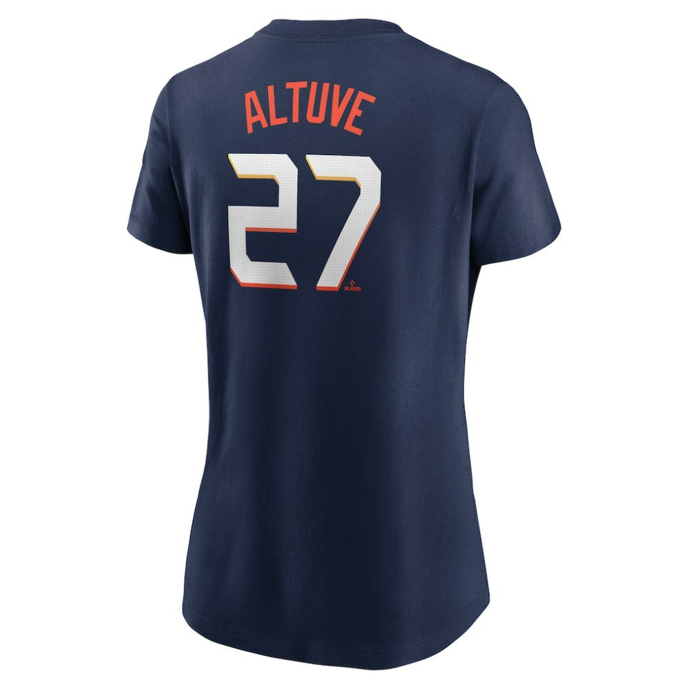 Jose Altuve Houston Astros Nike Women's 2025 City Connect Fuse Name & Number T-Shirt - MLB T-shirts