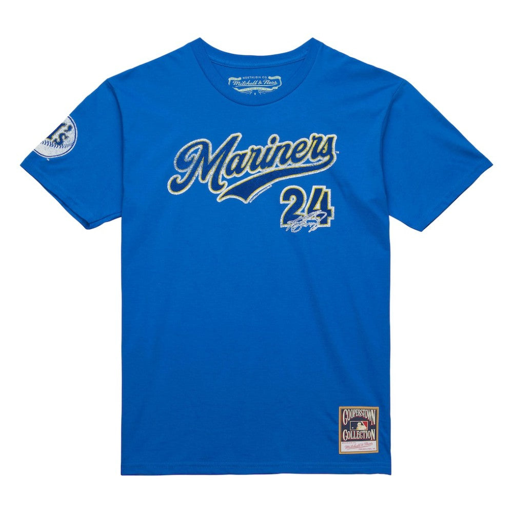 Ken Griffey Jr. Seattle Mariners Mitchell & Ness Cooperstown Collection Player T-Shirt - MLB T-shirts