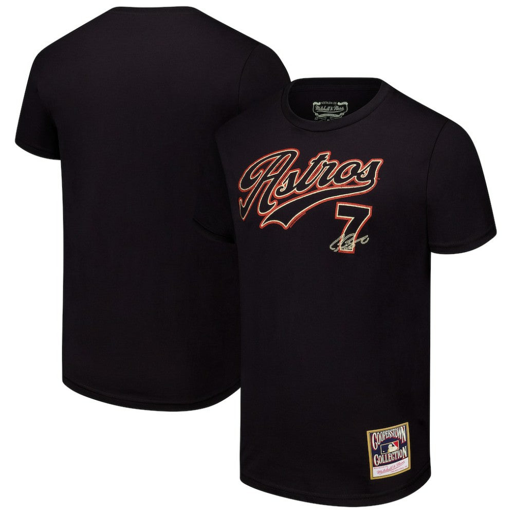 Craig Biggio Houston Astros Mitchell & Ness Cooperstown Collection Player T-Shirt - MLB T-shirts