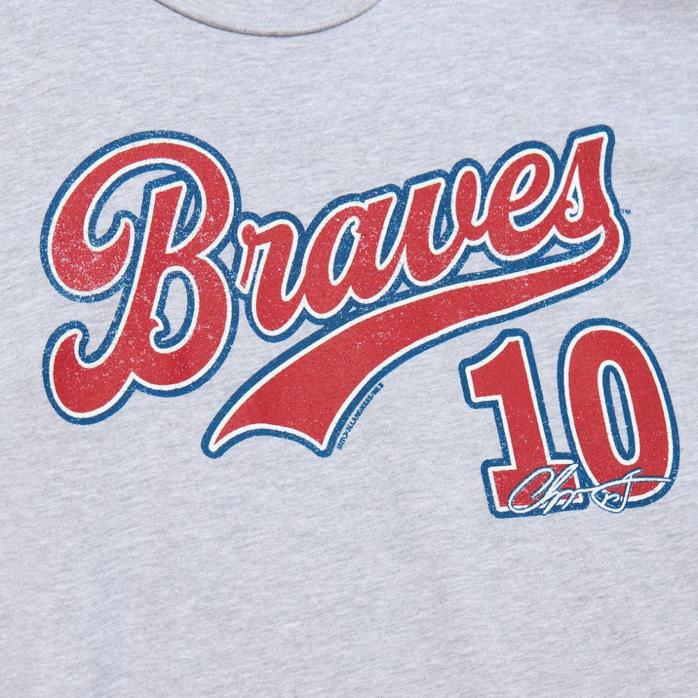 Chipper Jones Atlanta Braves Mitchell & Ness Cooperstown Collection Player T-Shirt - MLB T-shirts