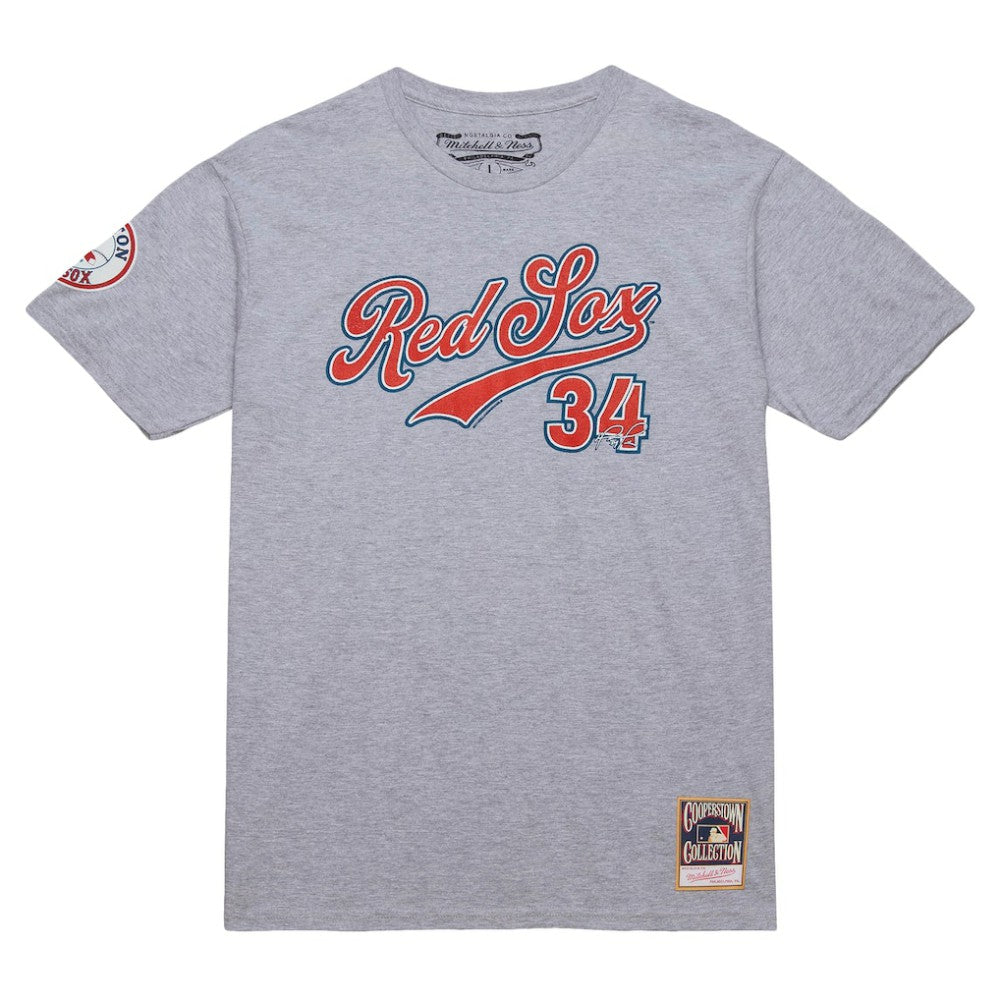 David Ortiz Boston Red Sox Mitchell & Ness Cooperstown Collection Player T-Shirt - MLB T-shirts
