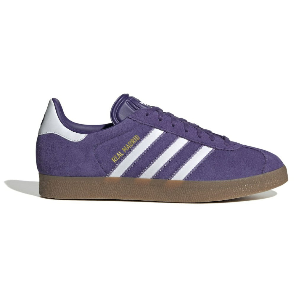 Real Madrid Originals Terrace Icons Collection Gazelle Shoes Discount - Purple
