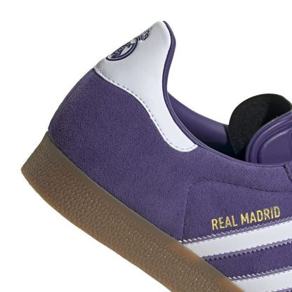 Real Madrid Originals Terrace Icons Collection Gazelle Shoes Discount - Purple