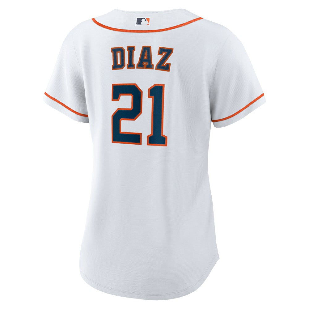 Yainer Diaz Houston Astros Nike Women's Home Replica Jersey  - MLB Jerseys
