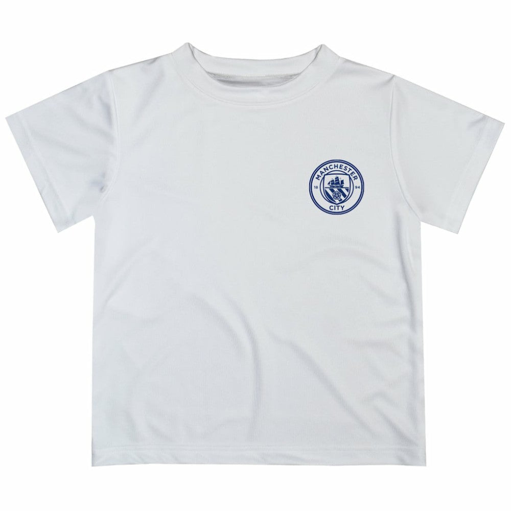 Manchester City Vive La Fete Youth Impressions Artwork T-Shirt