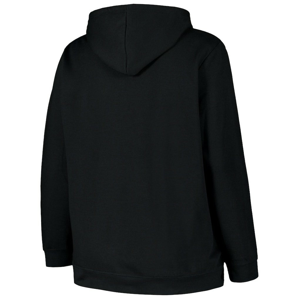 Cincinnati Bengals '47 Women's Plus Size Clarity Kennedy Pullover Hoodie | NFL Discount