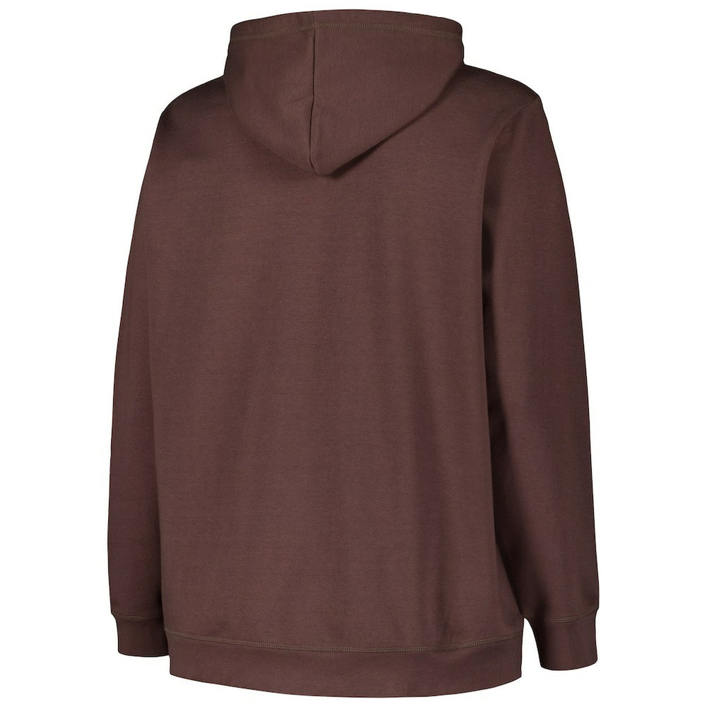 Cleveland Browns '47 Women's Plus Size Clarity Kennedy Pullover Hoodie | NFL Near me