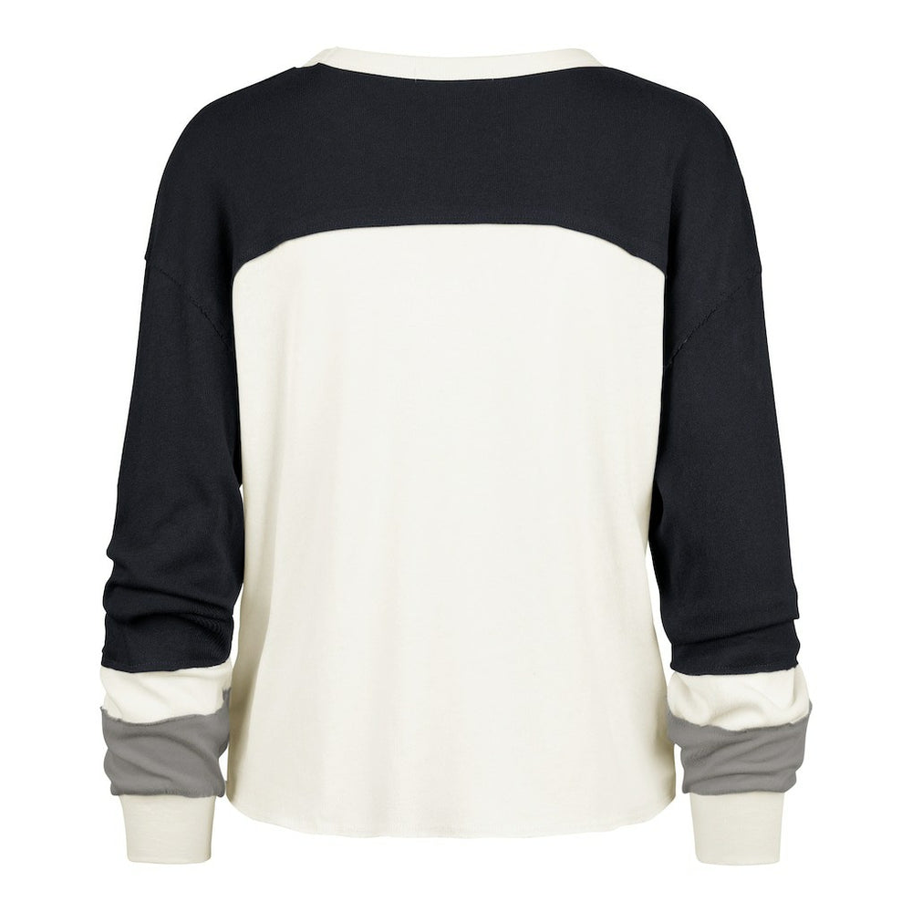 Dallas Cowboys '47 Women's Plus Size Double Header Curve Toni Long Sleeve T-Shirt | NFL On sale