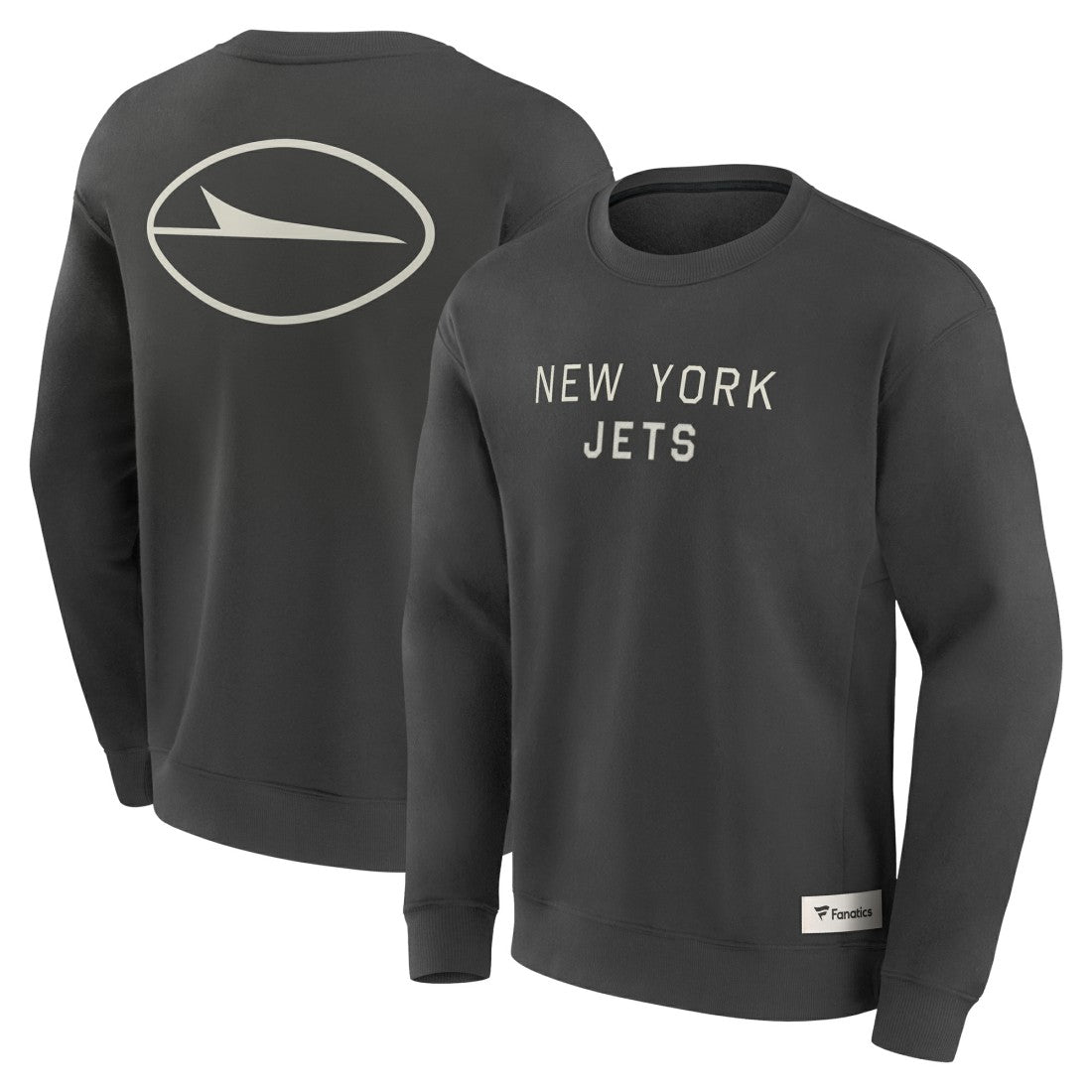 New York Jets Elements Future Ground Lettering Pullover Sweatshirt | NFL Discount