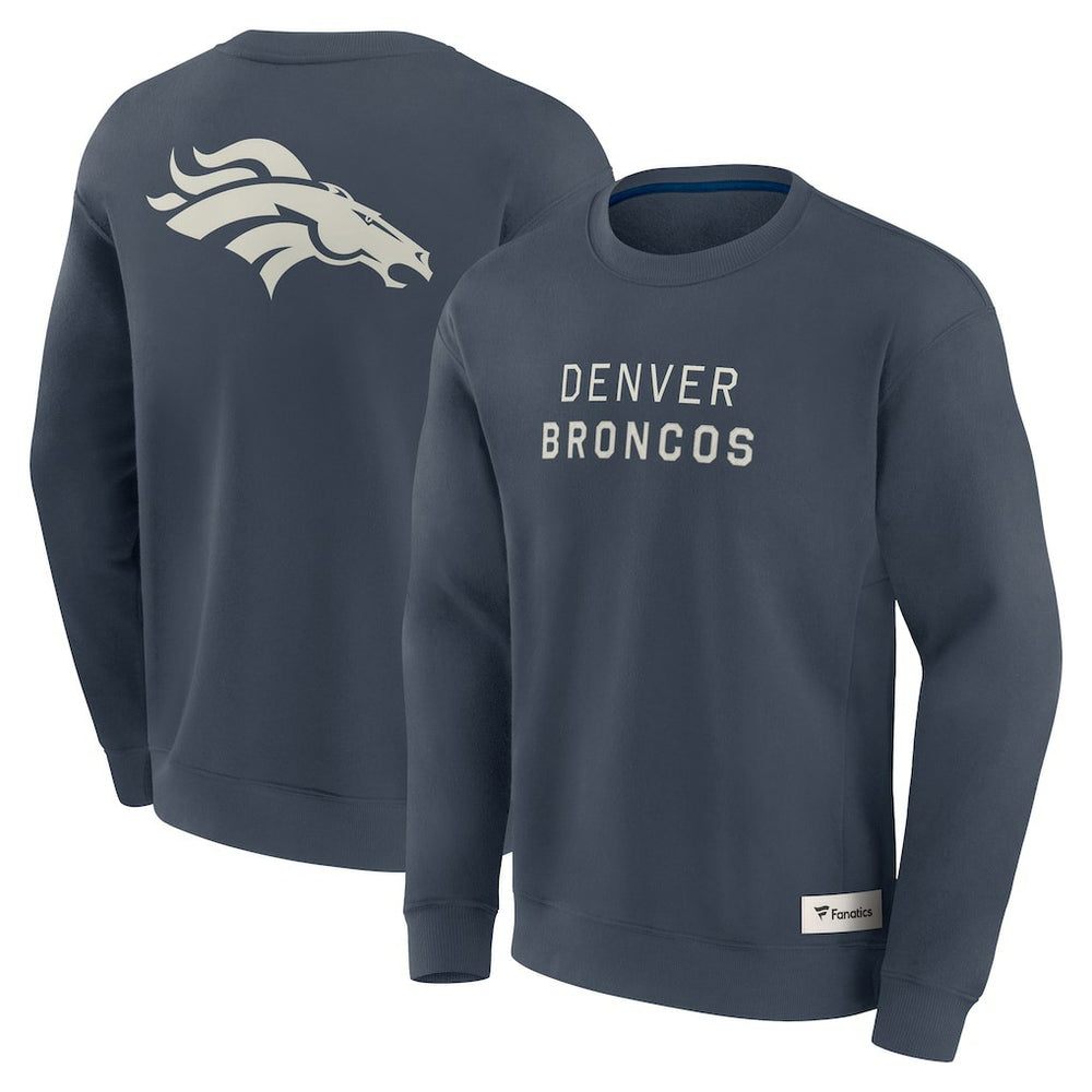 Denver Broncos Elements Future Ground Lettering Pullover Sweatshirt | NFL Hot
