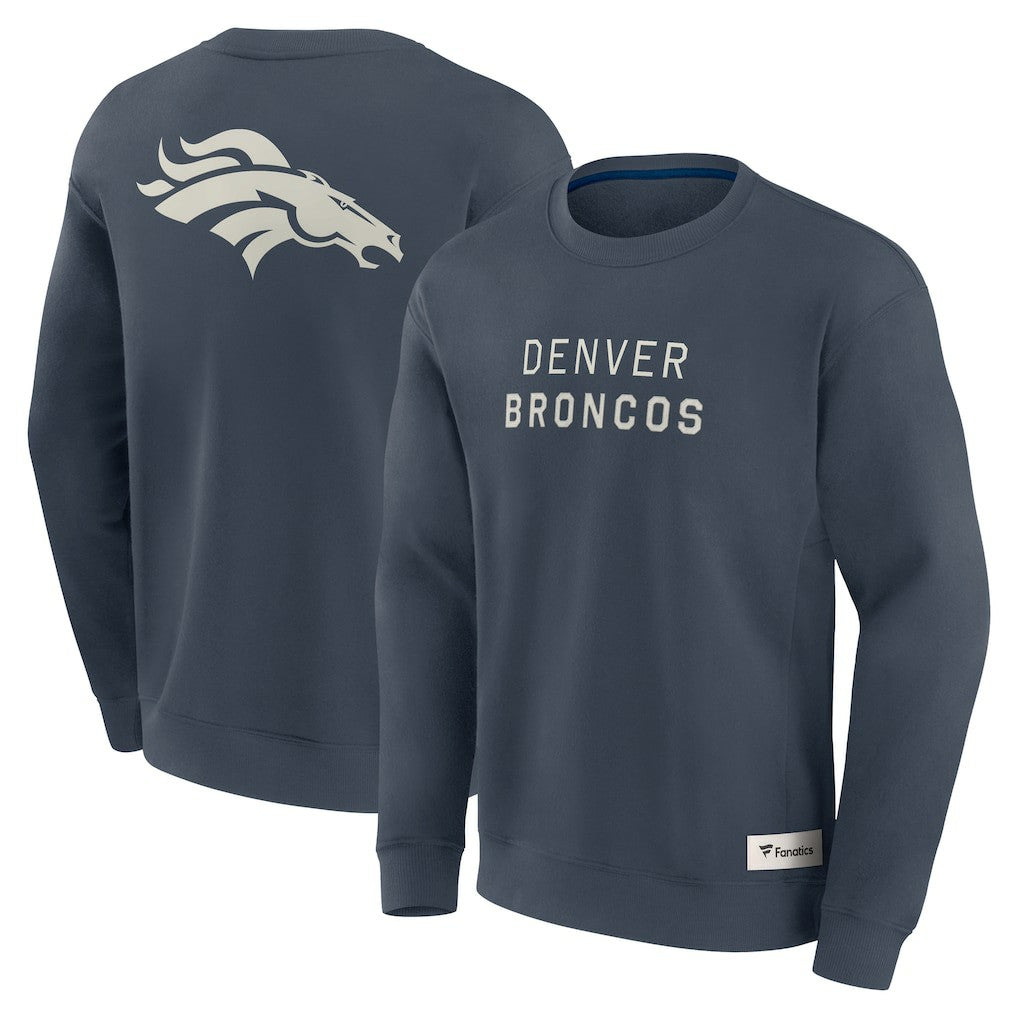 Denver Broncos Elements Future Ground Lettering Pullover Sweatshirt | NFL Hot