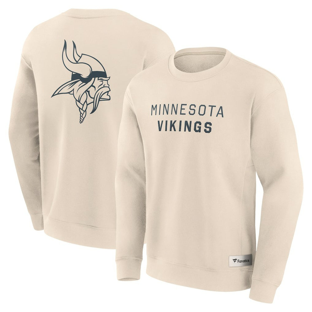 Minnesota Vikings Elements Future Ground Lettering Pullover Sweatshirt | NFL New