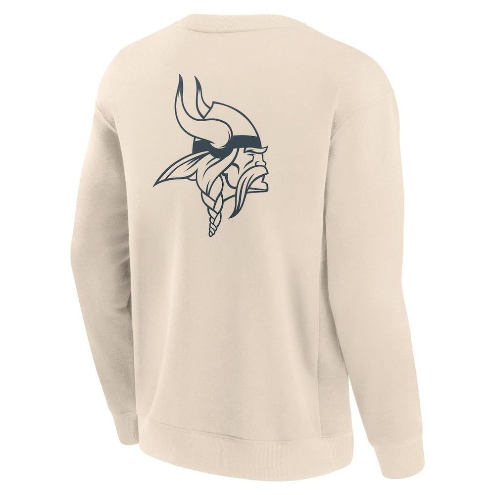 Minnesota Vikings Elements Future Ground Lettering Pullover Sweatshirt | NFL New