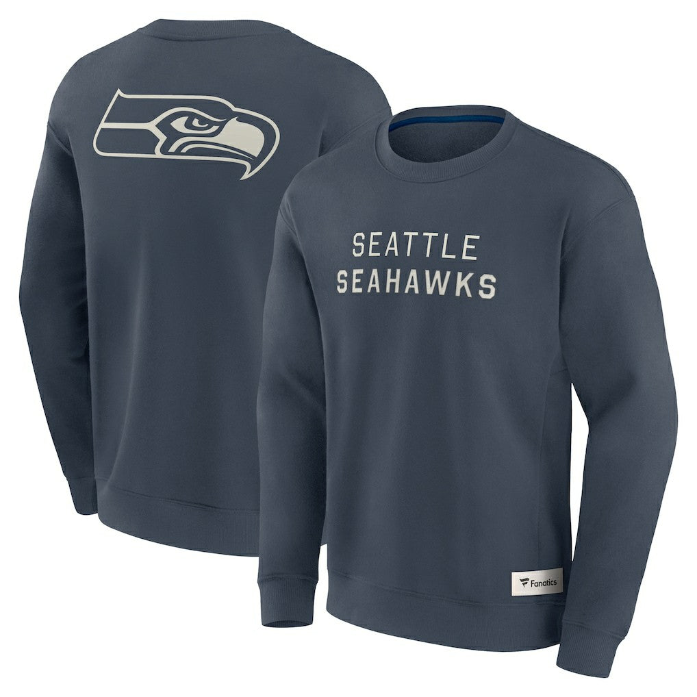 Seattle Seahawks Elements Future Ground Lettering Pullover Sweatshirt | NFL Near me