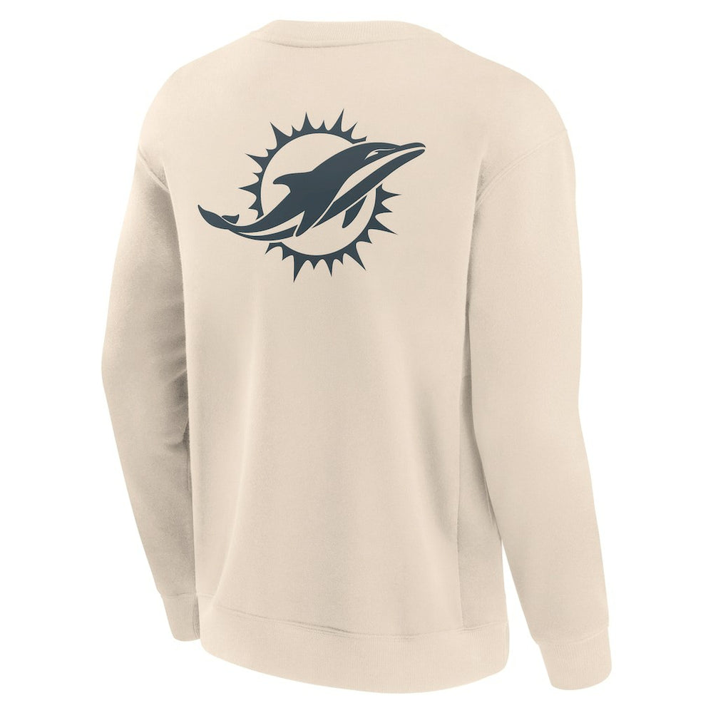 Miami Dolphins Elements Future Ground Lettering Pullover Sweatshirt | NFL Outlet