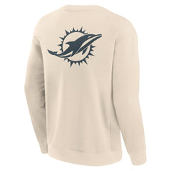 Miami Dolphins Elements Future Ground Lettering Pullover Sweatshirt | NFL Outlet