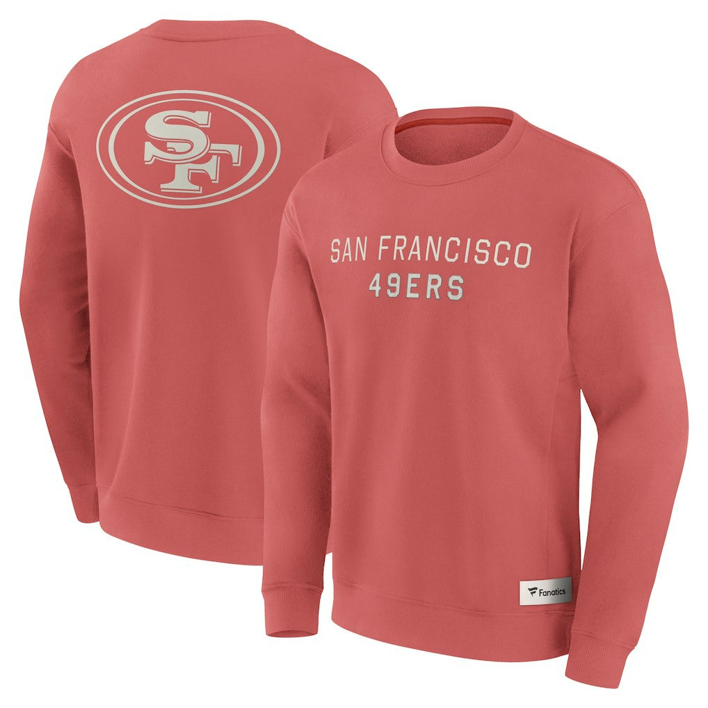 San Francisco 49ers Elements Future Ground Lettering Pullover Sweatshirt | NFL New