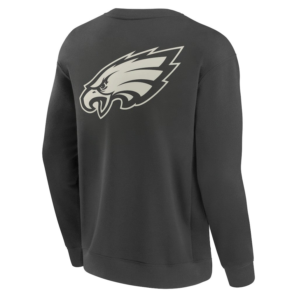 Philadelphia Eagles Elements Future Ground Lettering Pullover Sweatshirt | NFL Discount