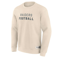 Las Vegas Raiders Elements Future Ground Lettering Pullover Sweatshirt | NFL Online