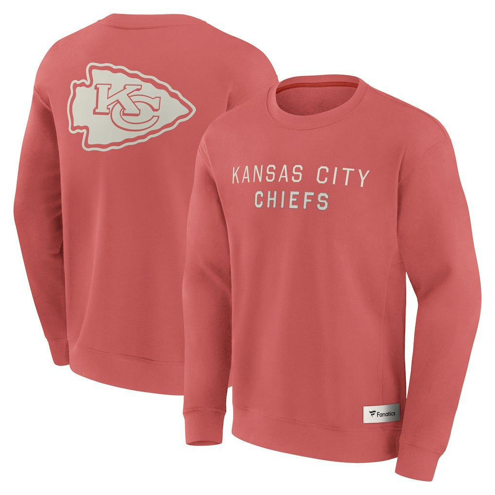 Kansas City Chiefs Elements Future Ground Lettering Pullover Sweatshirt | NFL New