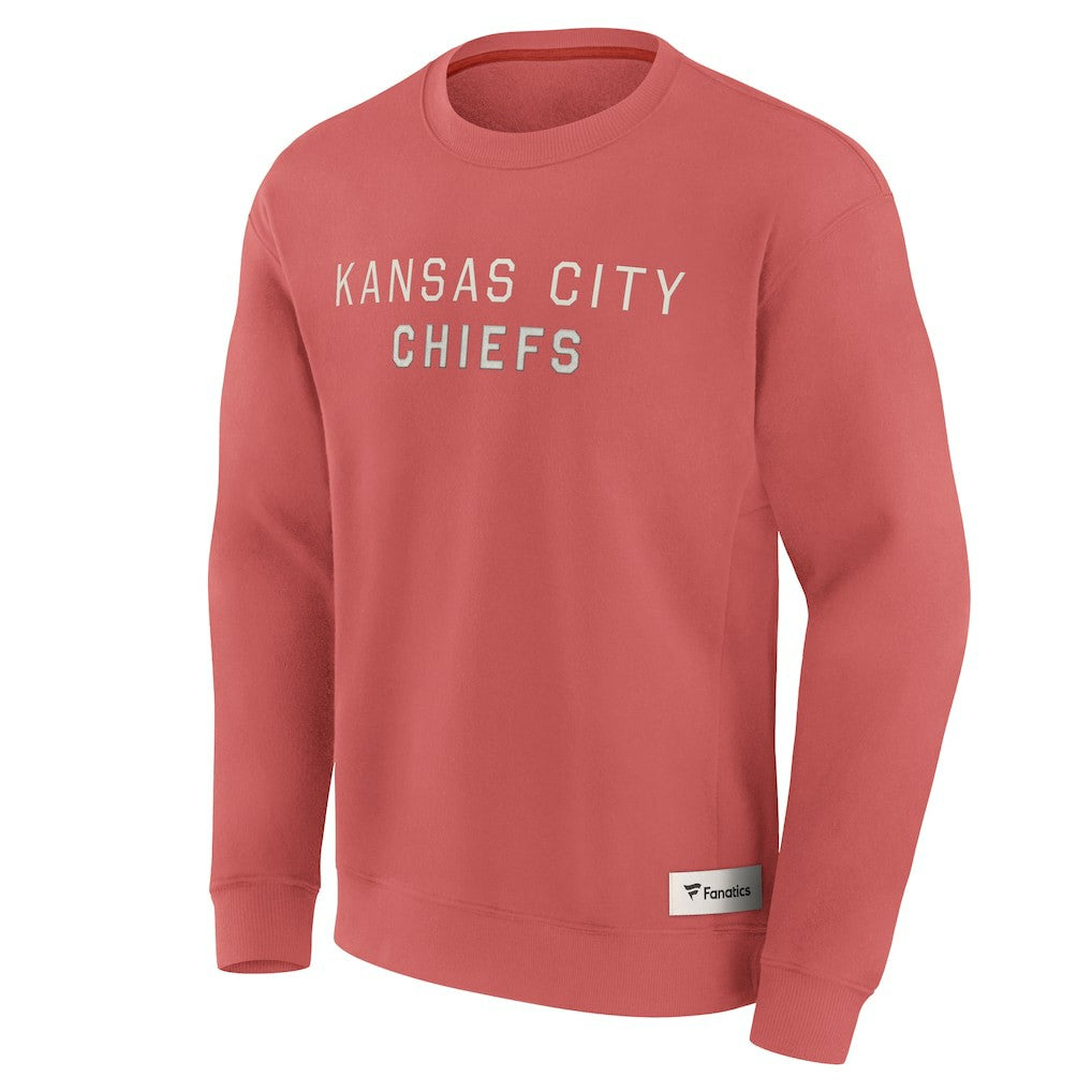Kansas City Chiefs Elements Future Ground Lettering Pullover Sweatshirt | NFL New