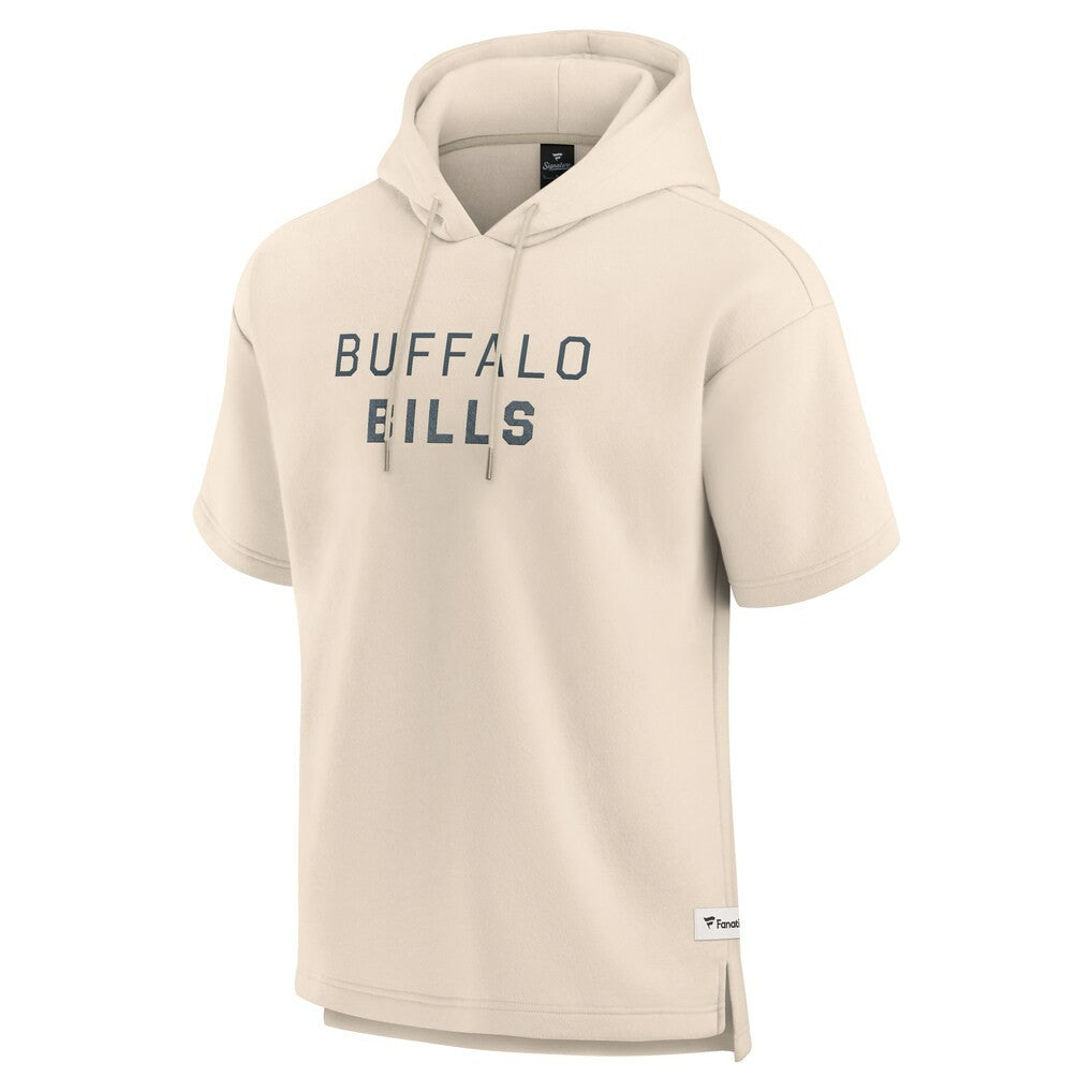 Buffalo Bills Elements Future Ground Lettering Short Sleeve Pullover Hoodie | NFL Hot