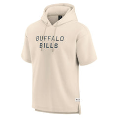 Buffalo Bills Elements Future Ground Lettering Short Sleeve Pullover Hoodie | NFL Hot