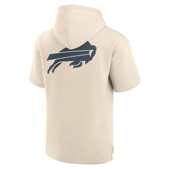 Buffalo Bills Elements Future Ground Lettering Short Sleeve Pullover Hoodie | NFL Hot