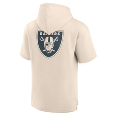 Las Vegas Raiders Elements Future Ground Lettering Short Sleeve Pullover Hoodie | NFL Online