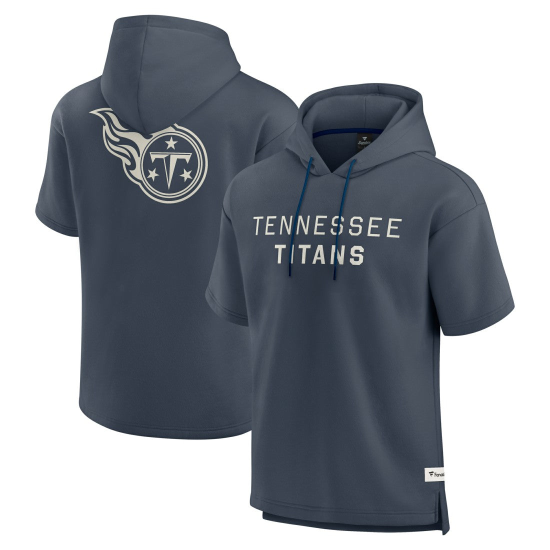 Tennessee Titans Elements Future Ground Lettering Short Sleeve Pullover Hoodie | NFL Near me