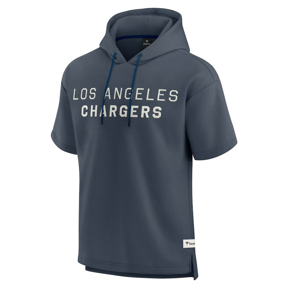 Los Angeles Chargers Elements Future Ground Lettering Short Sleeve Pullover Hoodie | NFL US