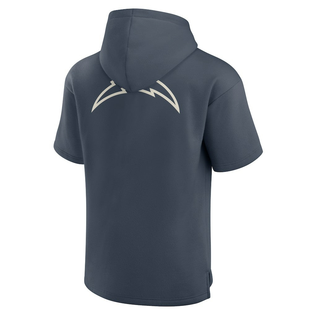 Los Angeles Chargers Elements Future Ground Lettering Short Sleeve Pullover Hoodie | NFL US