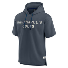 Indianapolis Colts Elements Future Ground Lettering Short Sleeve Pullover Hoodie | NFL Discount
