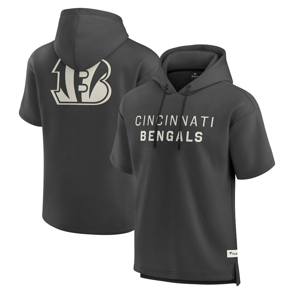 Cincinnati Bengals Elements Future Ground Lettering Short Sleeve Pullover Hoodie | NFL On sale