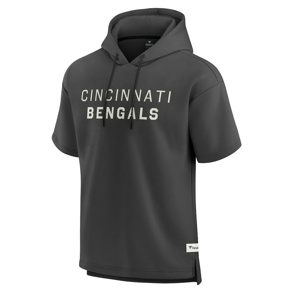 Cincinnati Bengals Elements Future Ground Lettering Short Sleeve Pullover Hoodie | NFL On sale