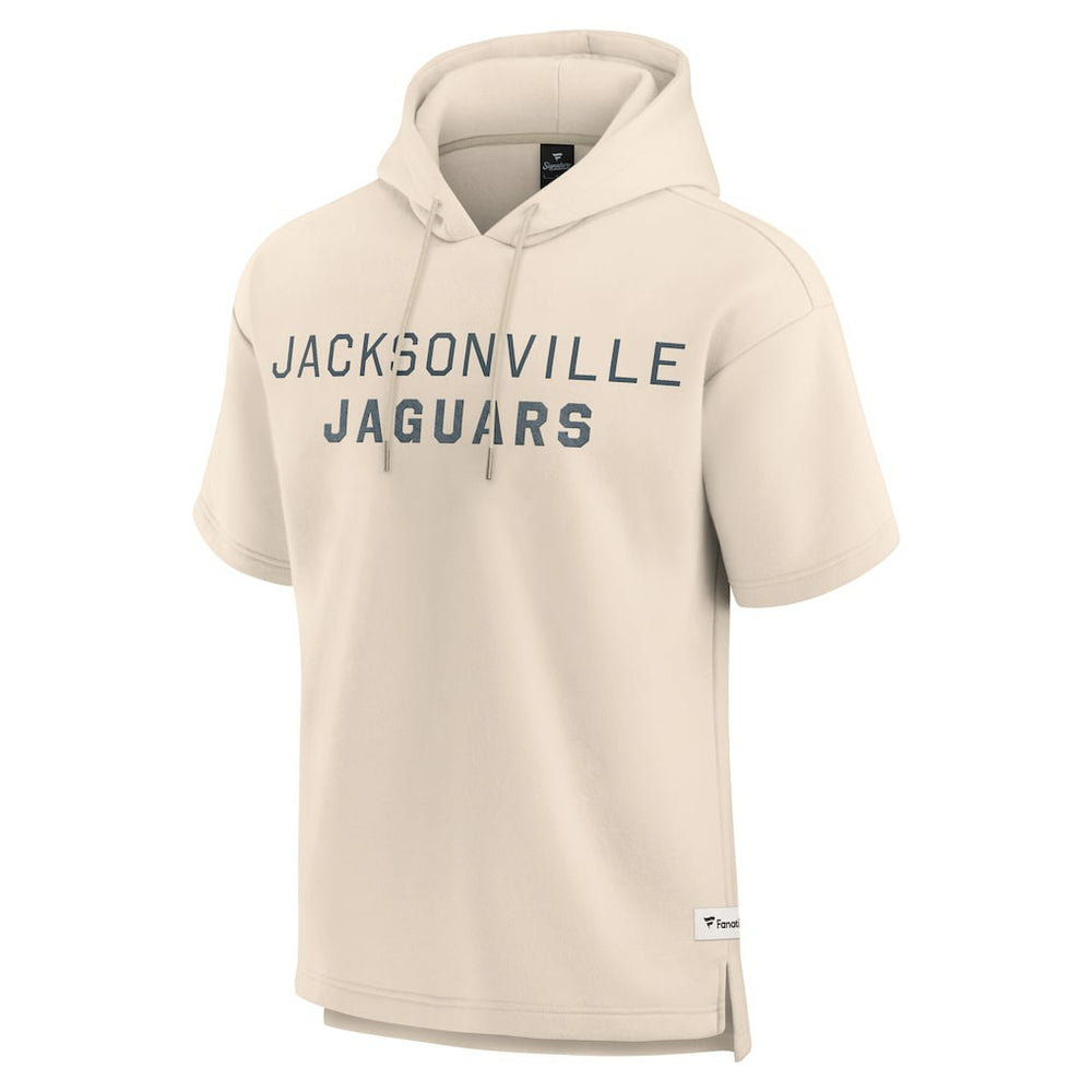 Jacksonville Jaguars Elements Future Ground Lettering Short Sleeve Pullover Hoodie | NFL Online