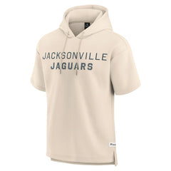 Jacksonville Jaguars Elements Future Ground Lettering Short Sleeve Pullover Hoodie | NFL Online