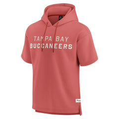 Tampa Bay Buccaneers Elements Future Ground Lettering Short Sleeve Pullover Hoodie | NFL Outlet