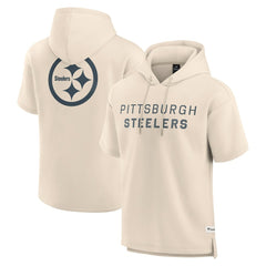 Pittsburgh Steelers Elements Future Ground Lettering Short Sleeve Pullover Hoodie | NFL US