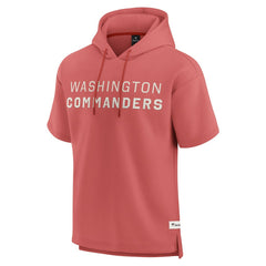 Washington Commanders Elements Future Ground Lettering Short Sleeve Pullover Hoodie | NFL Near me
